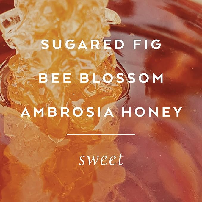 Library of Flowers Honeycomb Eau de Parfum, 1.69 Fl. Oz., Sugared Fig, Ambrosia Honey & Royal Bee Blossom Scented Women's Perfume, Luxury Fragrance Spray for Women