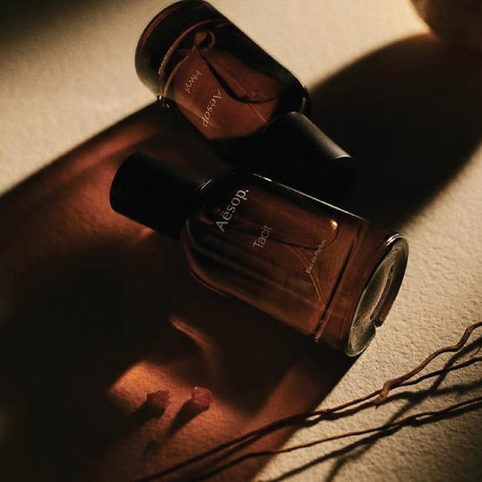 Aesop Tacit Eau de Parfum | Yuzu, Vetiver, and Basil Scent | Fresh Citrus and Green Aroma | Unisex | 1.6 fl oz