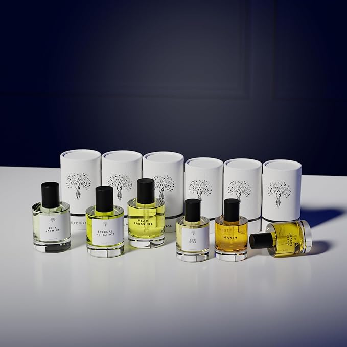 Eternal perfume oils Gift Set 6 Pcs Exquisite Scents Inspired by Iconic Fragrances Long Lasting perfumes for women Alcohol Free perfume for men Unisex Perfume Gift Set travel size womens Perfumes