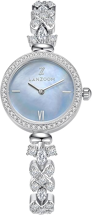 LANZOOM Retro Women's Quartz Watch - Stainless Steel case,Gold Filled, Ideal Gift for Holidays and Special Occasions.