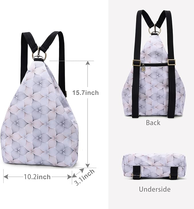 Black Butterfly Premium Backpack for Women, Bohemia Style Fashion Casual Daypack Backpack, Small Backpack Purse (39-white)