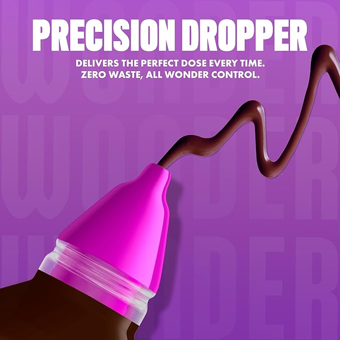 NYX PROFESSIONAL MAKEUP Make 'Em Wonder Liquid Foundation, 24HR Foundation Makeup With A Soft Matte Finish, Buildable Full Coverage - 44 Rich Espresso