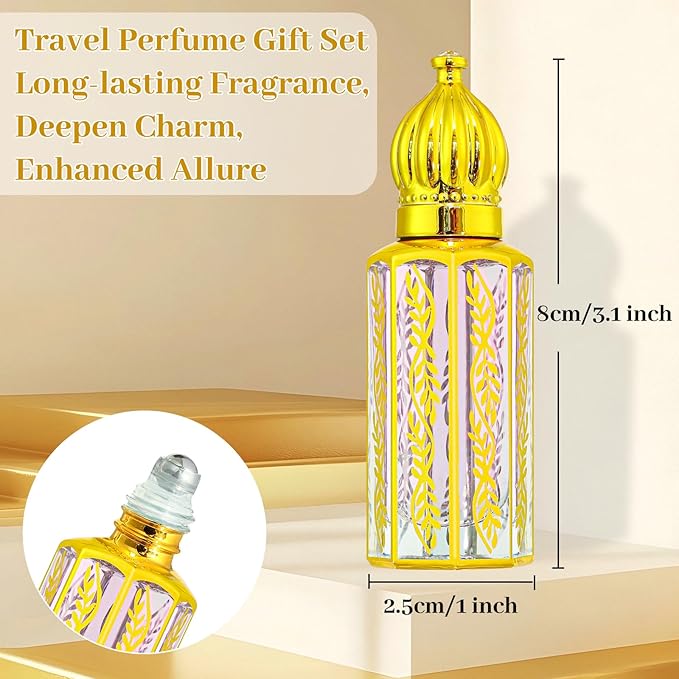 MR.A 3Pack Arabian Perfume for Women, Arabic Long Lasting Roll on Perfume Oil, Luxury Arab Parfume Oil, Soft Parfume Arabe 1.2FL OZ Baby Pink, Pheromones Perfumes for Women