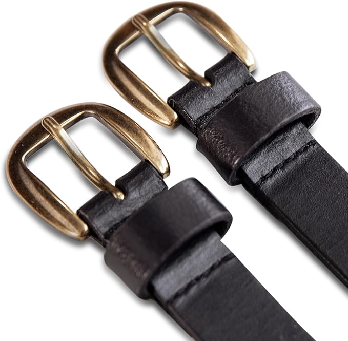 Lucky Brand womens Studded Leather Belt | Stylish | Classic | Modern | Jeans | Pants | Skirt | Dress