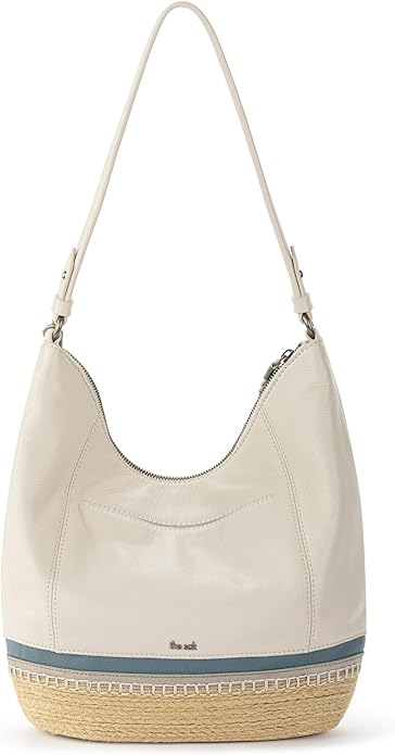 The Sak Sequoia Hobo Bag - Premium Large Leather Women's Handbag for Everyday & Travel - Durable Purse With Zipper Pocket