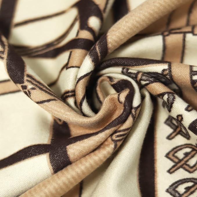 EXTREE Scarfs for Women Pashmina Silky Shawl Wrap for Evening Dressing Blanket Open Front Poncho Cape