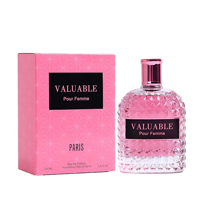 Valuable Women Perfume–Bold & Sophisticated Scent Eau De Parfum With Citrus,Spice,And Woody Notes Long Lasting Natural Spray Fragrance 3.4 Fl Oz