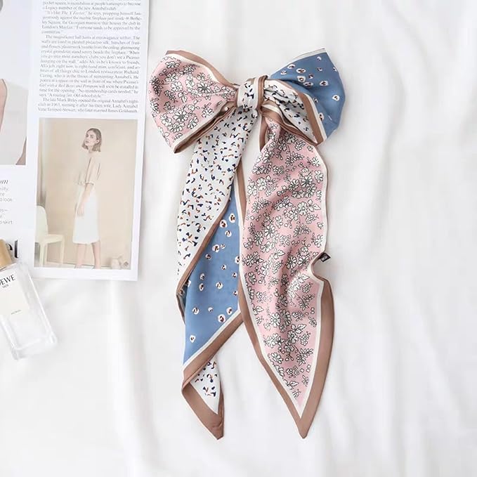 Hair Scarf for Women Silky Satin Headscarf Neck Scarves for Handbag Accessory