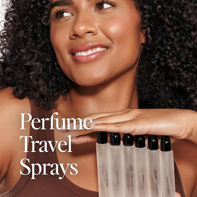 DIME Beauty Core Memory Travel Perfume Spray for Women - With Notes of Apple, Sicilian Mandarin, Frozen Grapefruit Peel & Bergamot