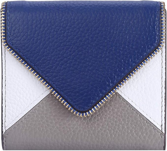 Lavemi Ultra Thin Small Compact Leather Womens Girls Wallets RFID Blocking Credit Card Holder for Women