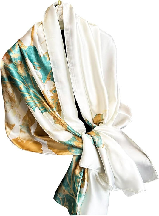 Shawl Scarf For Women Lightweight Scarves Floral Pattern Formal Evening Dressesformal Shawl Summer Wraps