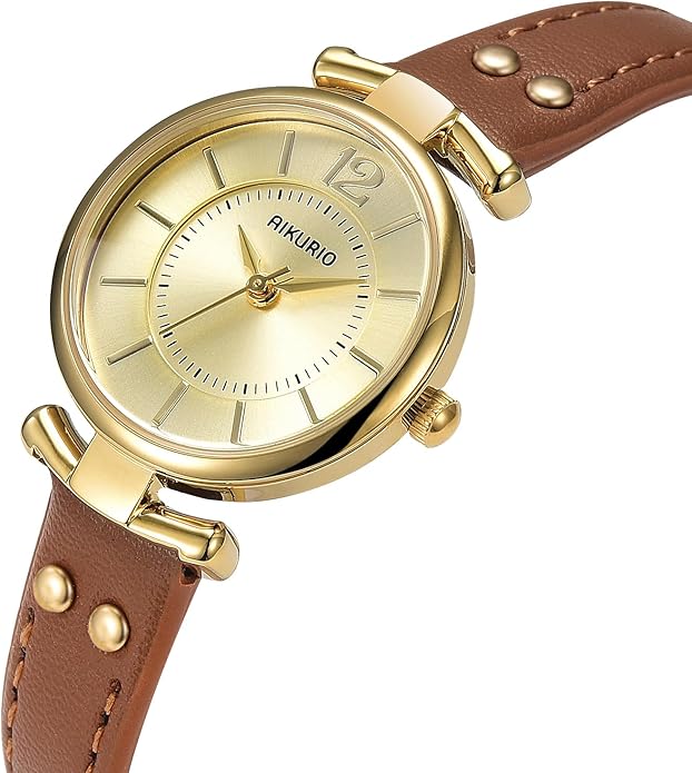 Women's Leather Strap Watch, Womens Watch Wristwatch for Women