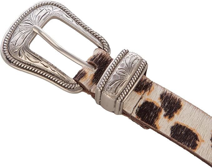 Lucky Brand Women's Western-Inspired Leather Belt | Classic | American Heritage | Casual | Vintage | Cowboy