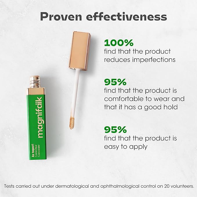 Magnifaik On The Ball! - Concealer with Natural Ingredient - Under Eye Concealer Hides Redness and Imperfections - Vegan Make Up - 30BD - 0.21 oz