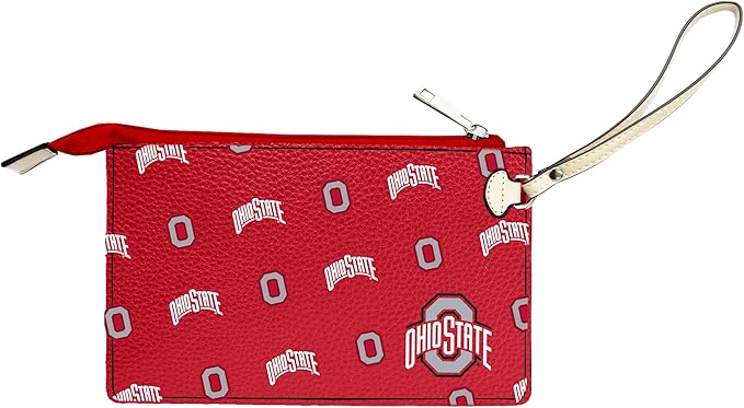 Littlearth NCAA Ohio State Buckeyes Victory Wristlet, Team Color, 9" x 6.5"
