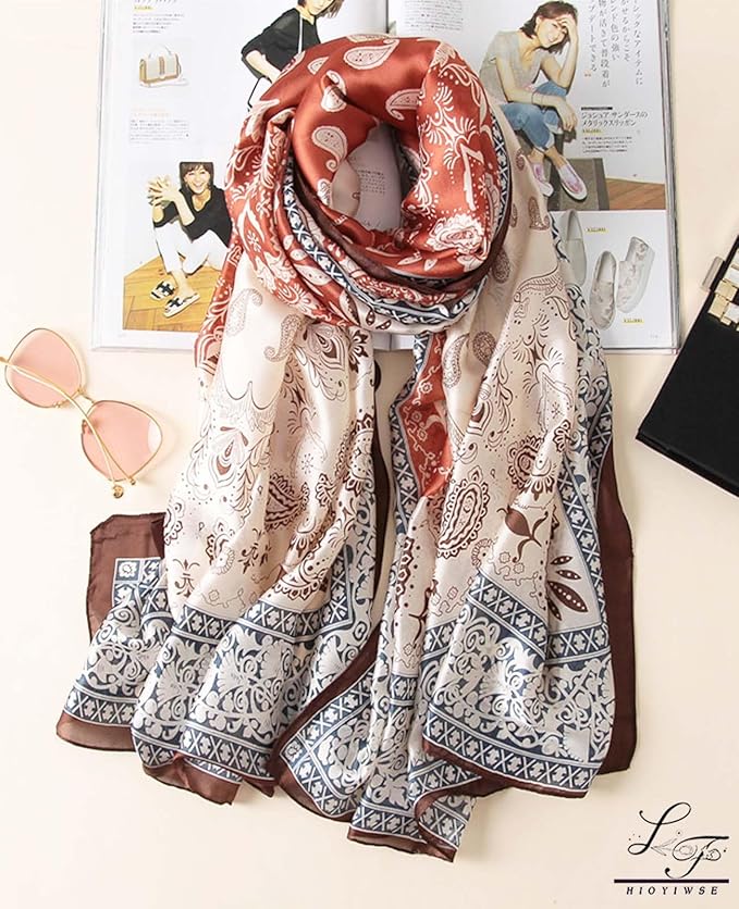 Shawl Scarf For Women Lightweight Scarves Floral Pattern Formal Evening Dressesformal Shawl Summer Wraps