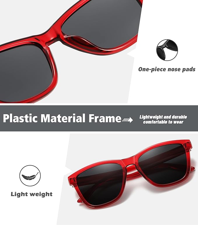MEETSUN Polarized Sunglasses for Women Men Trendy Classic Retro Designer Style