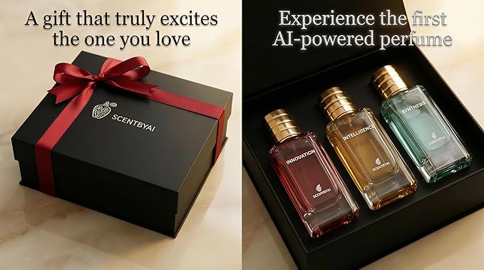 ScentByAI AI-Designed Perfume Gift Set – Unisex Fragrance Set for Him and Her