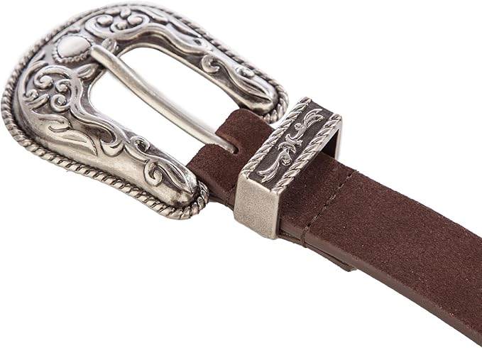 Lucky Brand Women's Western-Inspired Leather Belt | Classic | American Heritage | Casual | Vintage | Cowboy