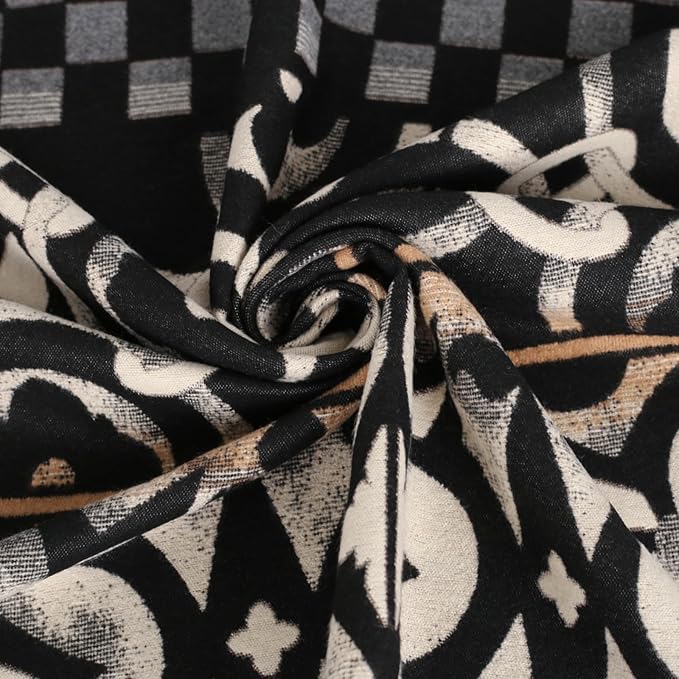 EXTREE Scarfs for Women Pashmina Silky Shawl Wrap for Evening Dressing Blanket Open Front Poncho Cape