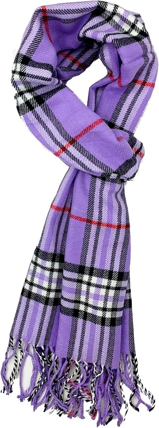 Plum Feathers Super Soft Luxurious Cashmere Feel unisex for Men and Women Winter Scarf