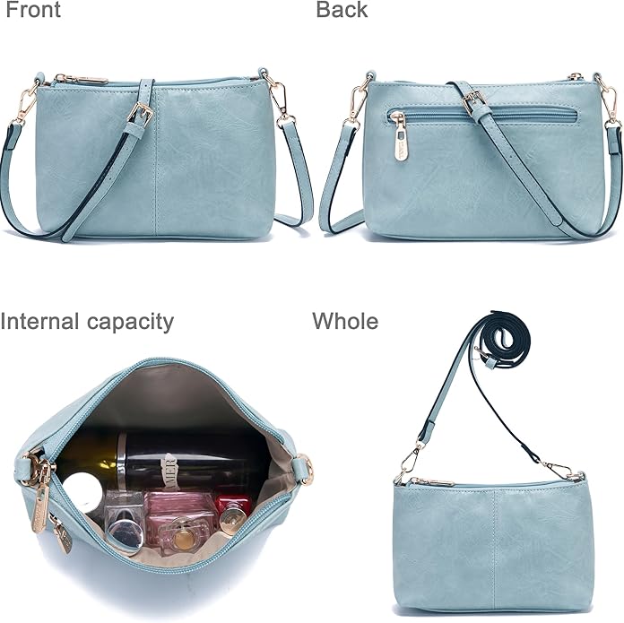 Women Large Crossbody Bags Ladies Satchel Shoulder Handbags Purse and Wallet Set for Women Totes Hobo Purses