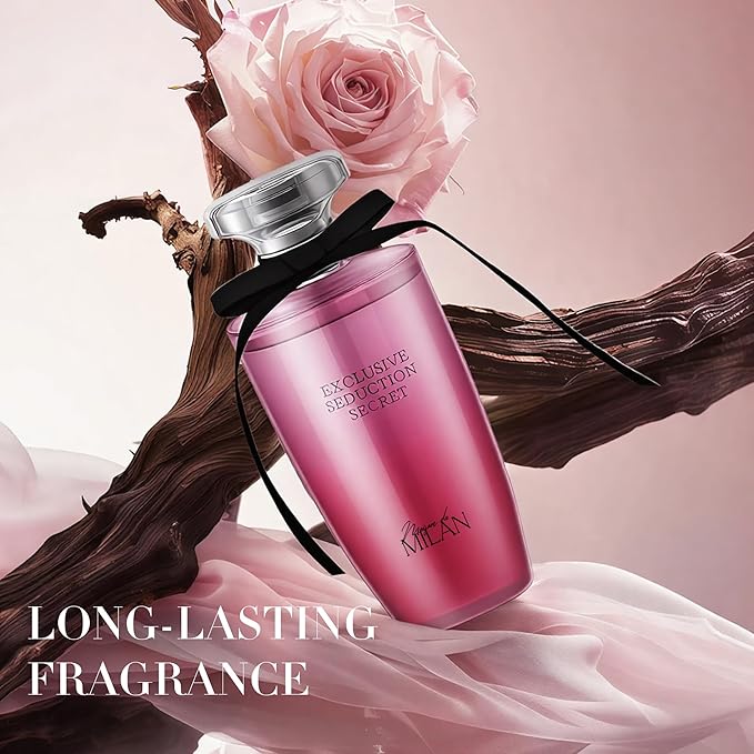 EXCLUSIVE SEDUCTION, Women Perfume, Long Lasting EDP, Sweet and Alluring, Romantic Fragrance for Evening and Special Occasions, 3.4 Fl Oz