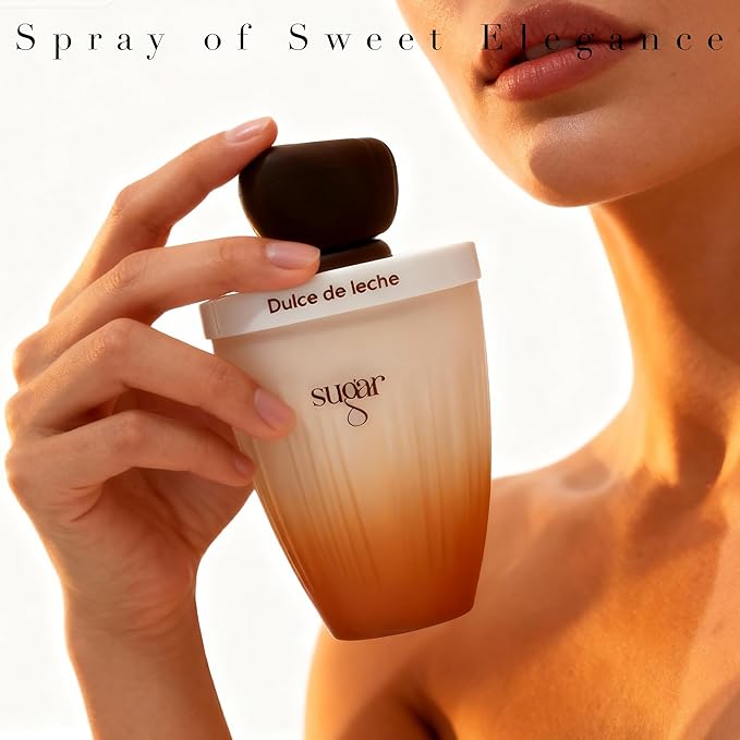 Dulce de Leche Perfume for Women, Sweet Scent with Vanilla & Tonka, Long Lasting EDP Fragrance for Daily Use, Sweetly Charming 3.4 Fl Oz