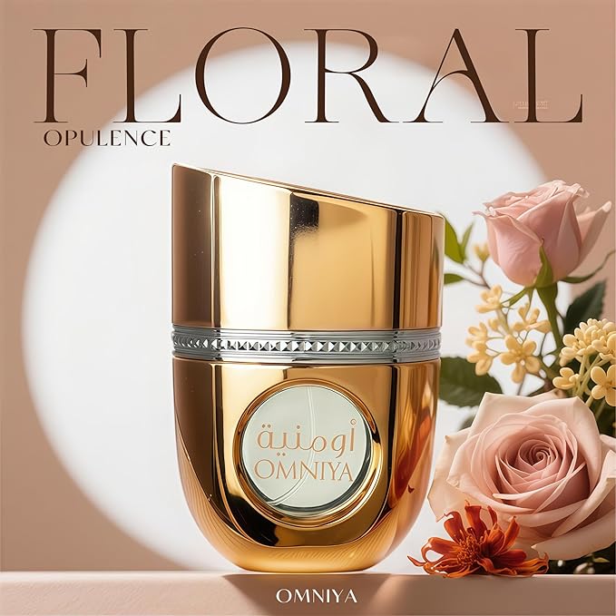 Omniya Perfume for Women 100ML Eau de Parfum - Pear,Rose, Saffron,Vanilla & Sandalwood Luxury Scent Long Lasting Fragrance For Women Gift