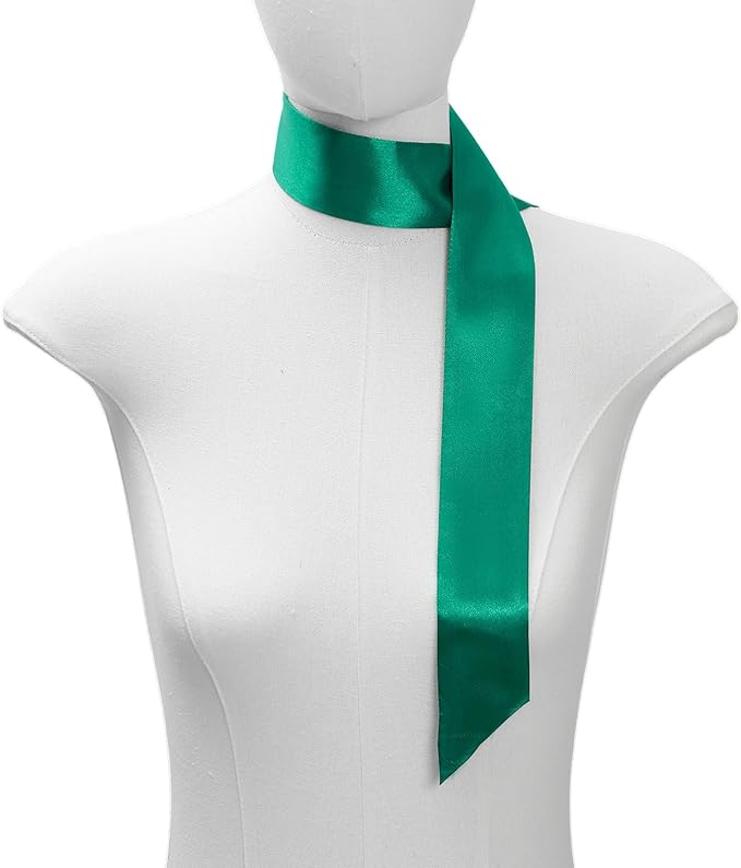Solid Color Neck Scarf Purse Narrow Scarf Handbags Skinny Twill Hair Scarves Women Fashion Accessories Bag Charms
