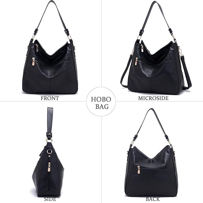 Women Large Crossbody Bags Ladies Satchel Shoulder Handbags Purse and Wallet Set for Women Totes Hobo Purses