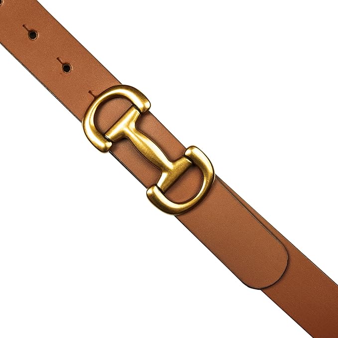 Lucky Brand Women's Fashion Leather Belt | Stylish | Trend | Classic | Modern | Jean | Pant | Skirt | Dress
