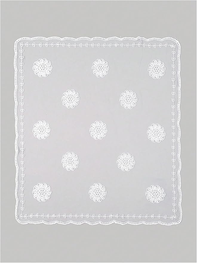 Floerns Women's Flower Embroidery Hair Scarf Headband Sheer Lace Hair Bandana