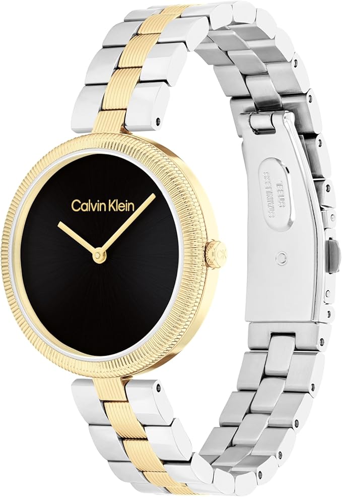 Calvin Klein Gleam - Women's 2H Quartz Watch Stainless Steel - Water Resistant 3 ATM/30 Meters - A Timeless Elegance for Her Everyday Lifestyle - 32 mm