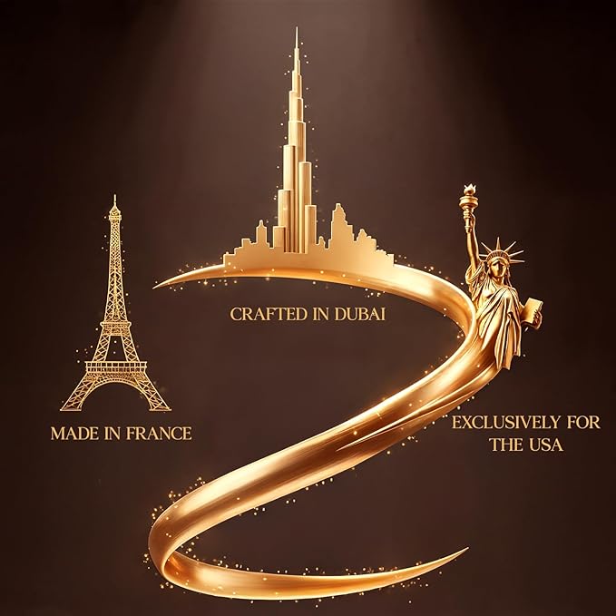 Ajmal Oud Marquis Fève Tonka Eau de Parfum for Men – 3.4 fl oz / 100 ml | Luxury Premium Amber Gourmand Perfume | Long Lasting French Fragrance | Made in France & Crafted in Dubai | Exclusive for USA