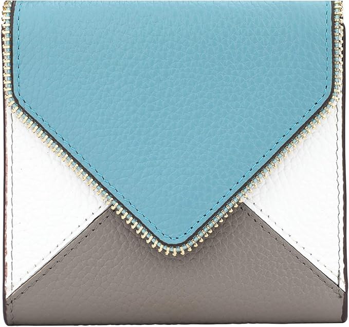 Lavemi Ultra Thin Small Compact Leather Womens Girls Wallets RFID Blocking Credit Card Holder for Women