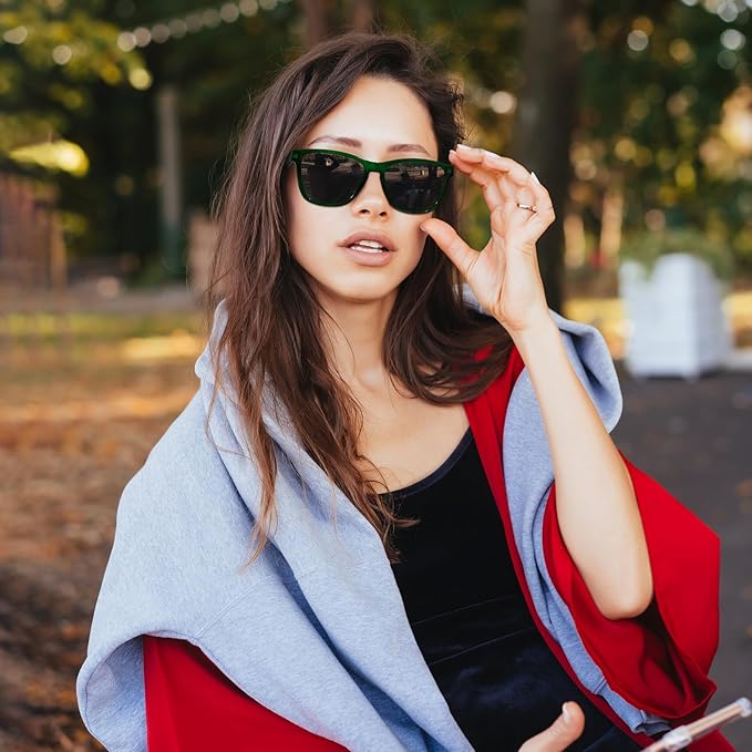 MEETSUN Polarized Sunglasses for Women Men Trendy Classic Retro Designer Style