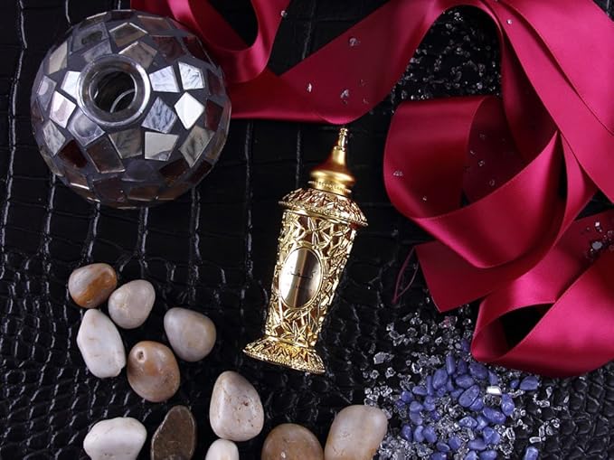 Swiss Arabian Kashkha - Luxury Products From Dubai - Long Lasting And Addictive Personal Perfume Oil Fragrance - A Seductive Signature Aroma - 0.6 Oz