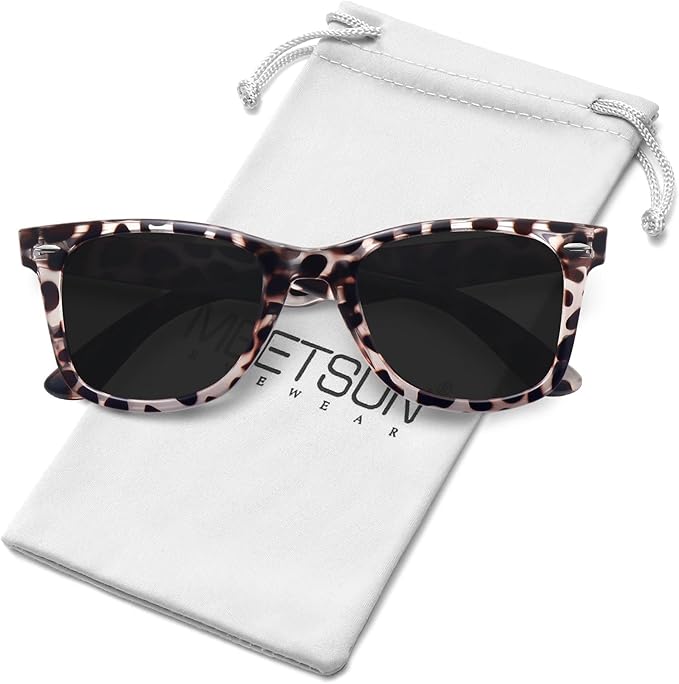 MEETSUN Polarized Sunglasses for Women Men Classic Retro Square Frame Driving Sun Glasses UV Protection