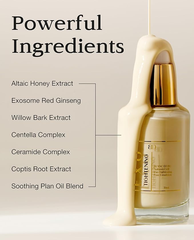 Nuborn Cell EXO Tightening Pore Emulsion | Lightweight Moisturizer & Pore Serum with BHA | Korean Pore Minimizer & Gentle Face Exfoliator 50ml (1.69 fl oz)