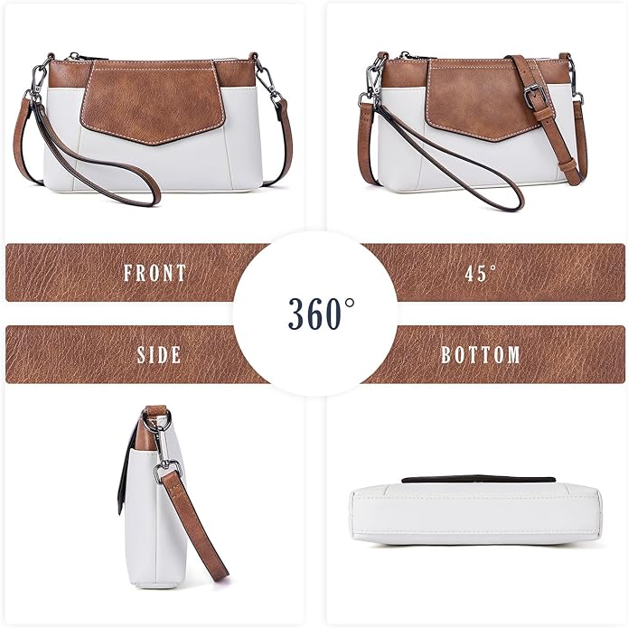 Small Crossbody Bags for Women, Cell Phone Bag Mini Over Wristlets Handbag Wallet Purse with Card Slots