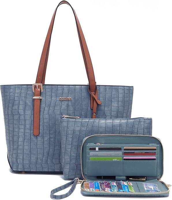 Purses And Wallets Set For Women Work Tote Satchel Handbags Shoulder Bag Top Handle Totes Purse With Matching Wallet