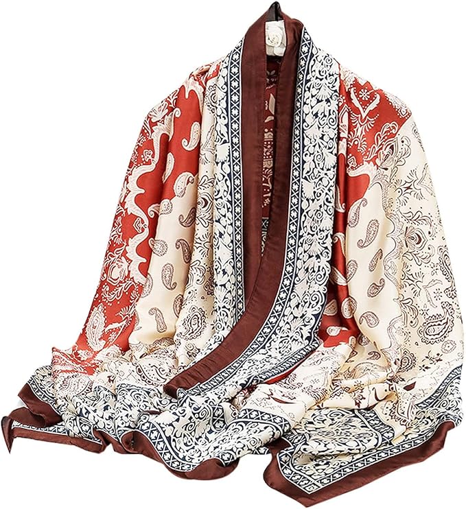 Shawl Scarf For Women Lightweight Scarves Floral Pattern Formal Evening Dressesformal Shawl Summer Wraps