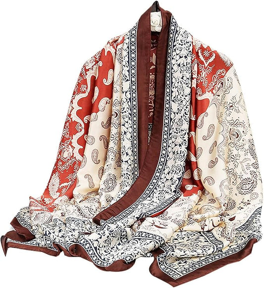 Shawl Scarf For Women Lightweight Scarves Floral Pattern Formal Evening Dressesformal Shawl Summer Wraps