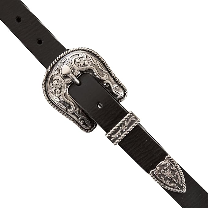 Lucky Brand Women's Western-Inspired Leather Belt | Classic | American Heritage | Casual | Vintage | Cowboy