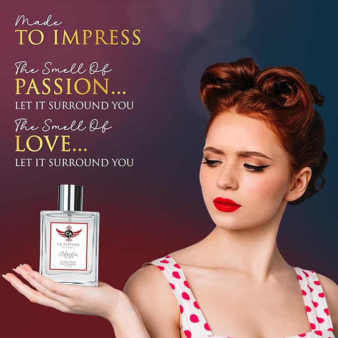 CA Perfume Magic Attraction For Men Pheromone Infused Body Oil Perfume To Attract Women & Instinct Aphrodisiac 0.33 fl oz / 10ml