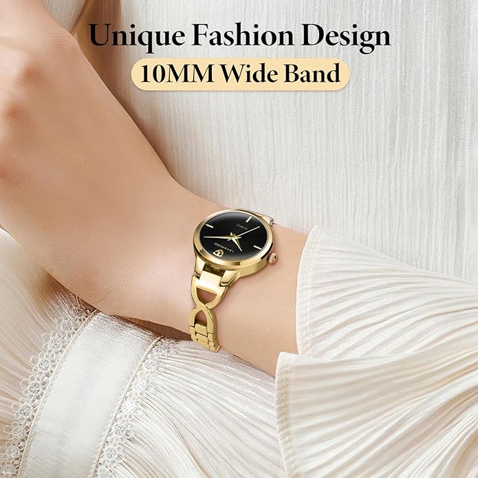 NN BEN NEVIS Gold Watches for Women Elegant Classic Minimalist Watch with Fashion Bracelet Luxury Birthday Gifts