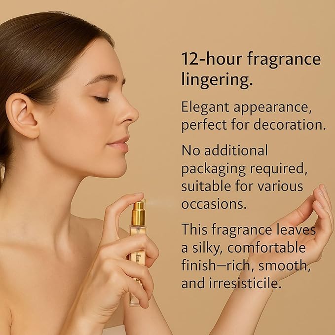 Honey Parfum Travel Size Edition 10 ml, Long-Lasting Mini Perfumes for Women, Pocket Perfume for Women, Vegan Natural Premium Oil Scent, Romantic Valentine's Day Gift for Daily & Date Use (1)