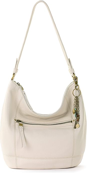 The Sak Sequoia Hobo Bag - Premium Large Leather Women's Handbag for Everyday & Travel - Durable Purse With Zipper Pocket