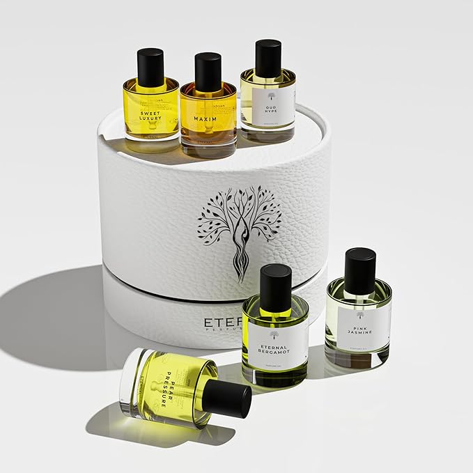 Eternal perfume oils Gift Set 6 Pcs Exquisite Scents Inspired by Iconic Fragrances Long Lasting perfumes for women Alcohol Free perfume for men Unisex Perfume Gift Set travel size womens Perfumes